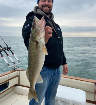 Reeling in the good times on Lake Erie! 